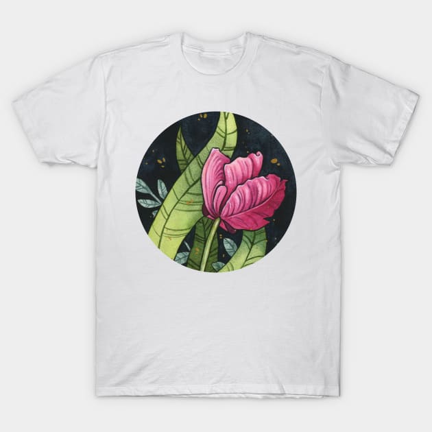 Tulip Fever T-Shirt by Ellen Wilberg